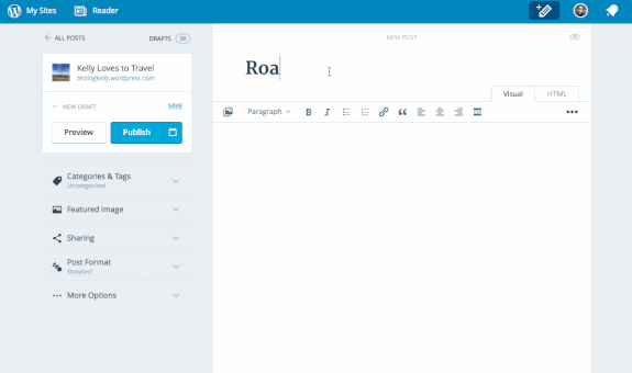 WordPress.Com Editör